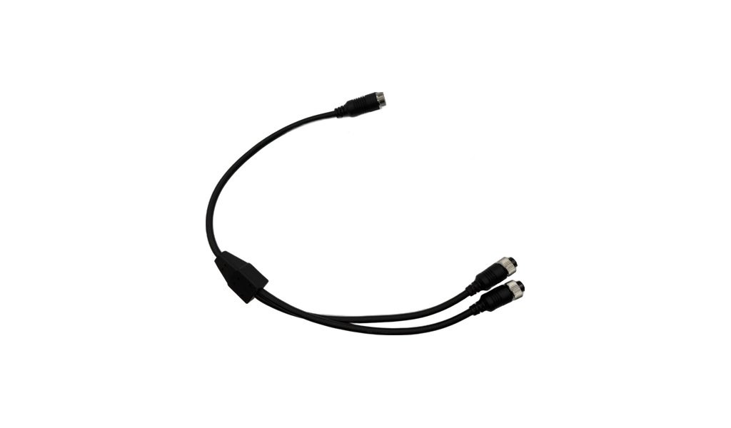CAB-2-SPLIT camera signal one-to-two adapter cable (30cm, 2 female-1 male)