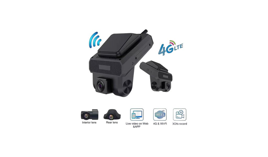JFD-W13 (ZW3) 3-channel 4G driving recorder (front 1080P + rear/right 720P/Android)