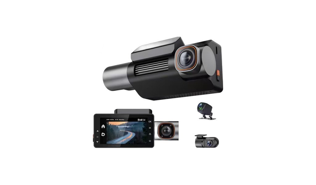 JFD-W26 (K5000) 4-channel 4G driving recorder (3.0-inch touch screen / front 2K / CAT4)