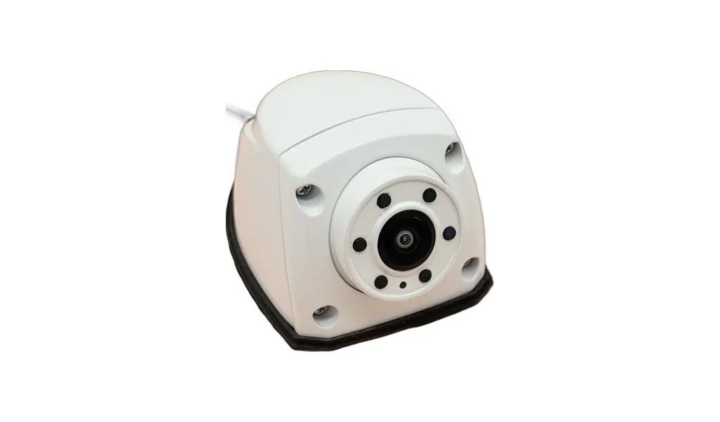 JPC-125W white extra-height side camera, 1080P AHD, 110 degree 2.8 mm lens, 10 m IR, IP69K
