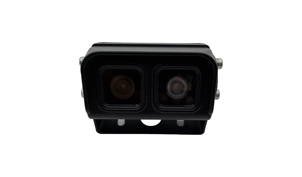 JPC-172 MILETV dual-chamber rearview camera (heavy-duty/lens light compartment/built-in heating optional/IP69K)
