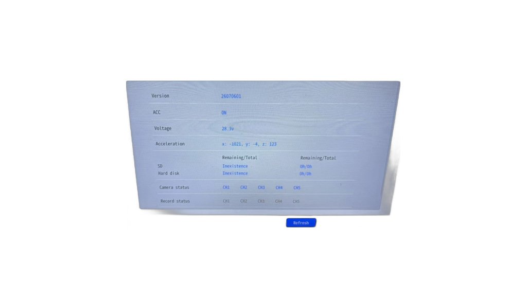 JPM-1017AI-4G 10.1-inch AI active safety all-in-one machine (ADAS + DMS + BSD / 4G / up to 5 channels 1080P)