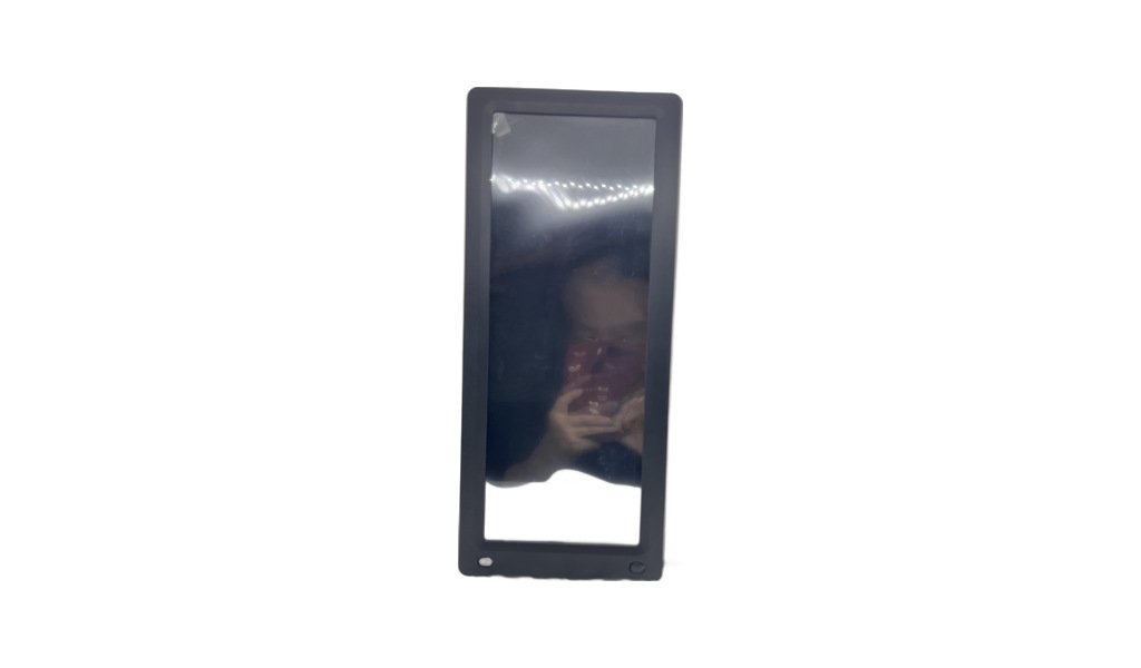 JPM-1203 12.3-inch electronic rearview mirror display (1920×720 IPS / 2 inputs + DVR recording / DC12-36V)