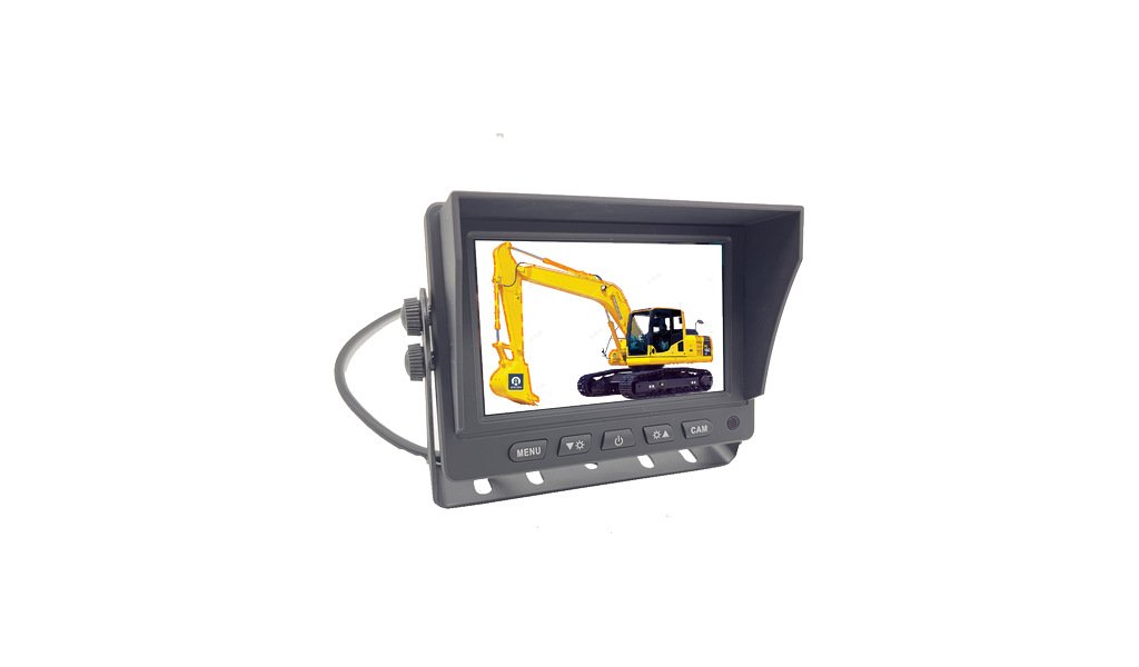 JPM-506 5-inch vehicle display (800×480/2-channel video + 2-channel audio/one-channel reverse trigger/DC12-36V)