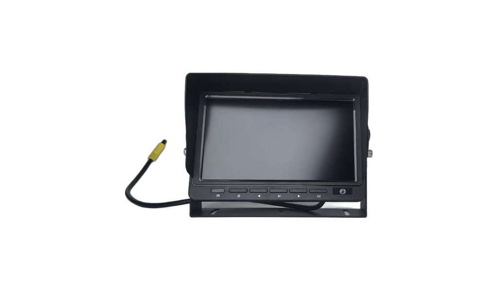 JPM-711 vehicle display (public version 1016 / single screen / 1024×600 / 12-24V / 220×107.2×15mm)