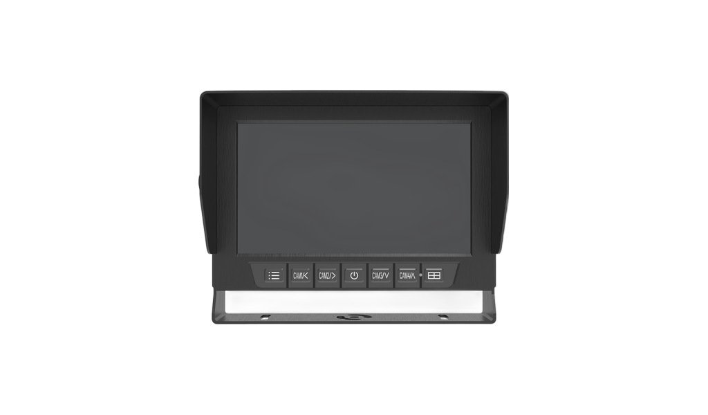 JPM-718AW / JPM-718W 7-inch IP69K all-metal waterproof monitor (1/2/4-channel AHD / 12-36V / shockproof 5.9G)