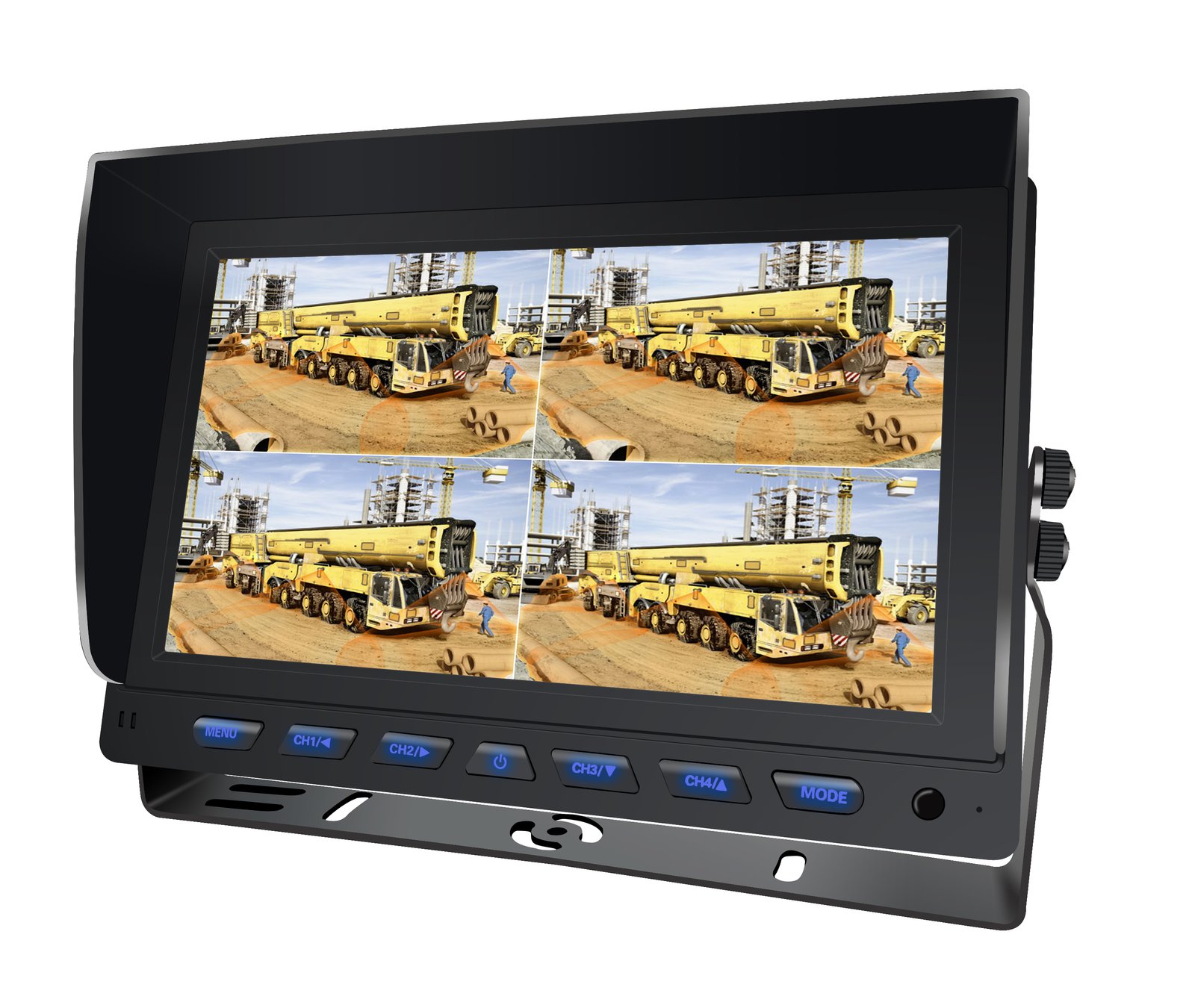 JPM-1016Q 10inch (4ch splitter monitor) professional truck monitor ...