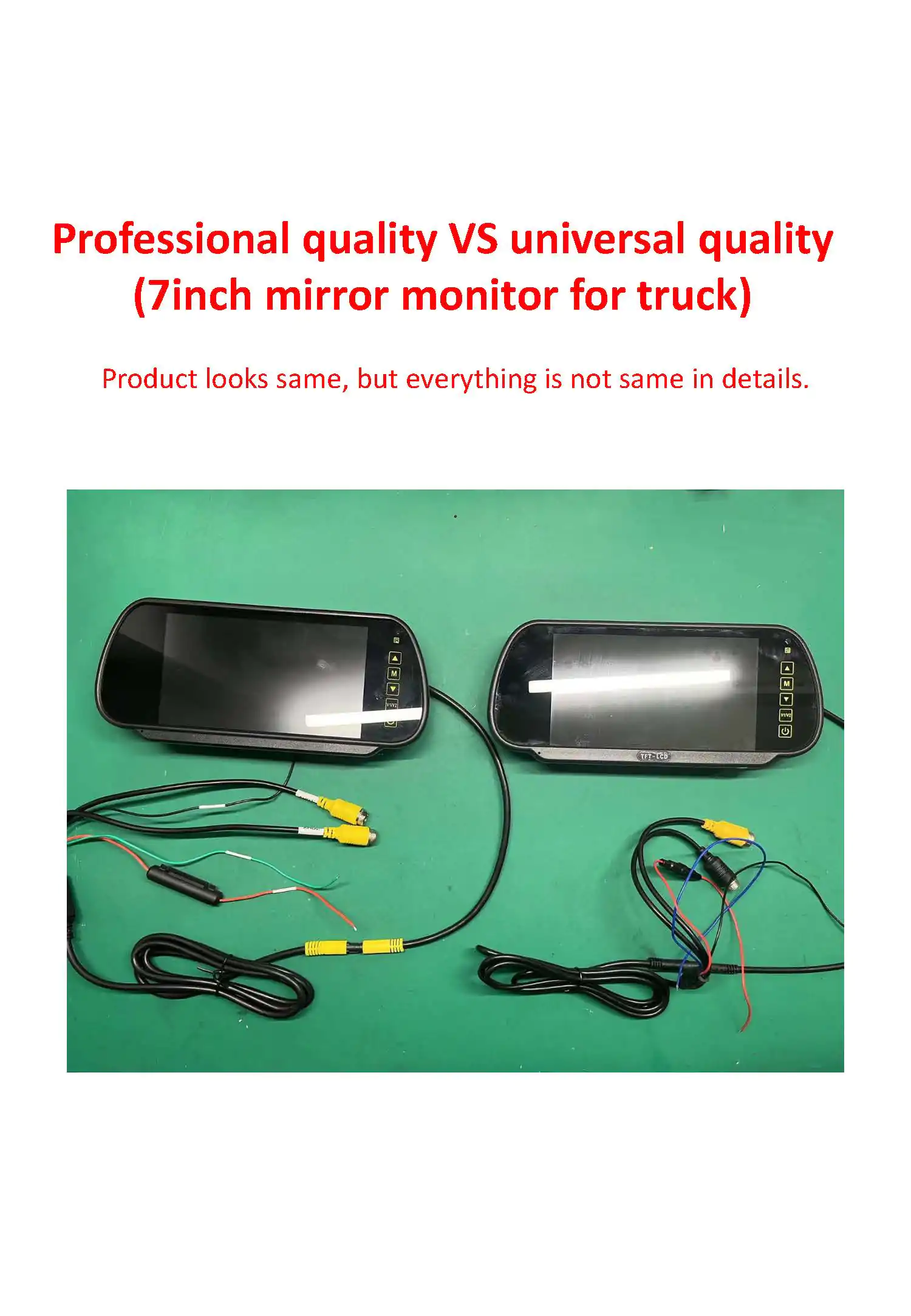 7-inch Mirror Monitor,